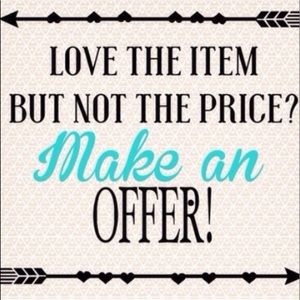 Prices are negotiable! Make me an offer!!